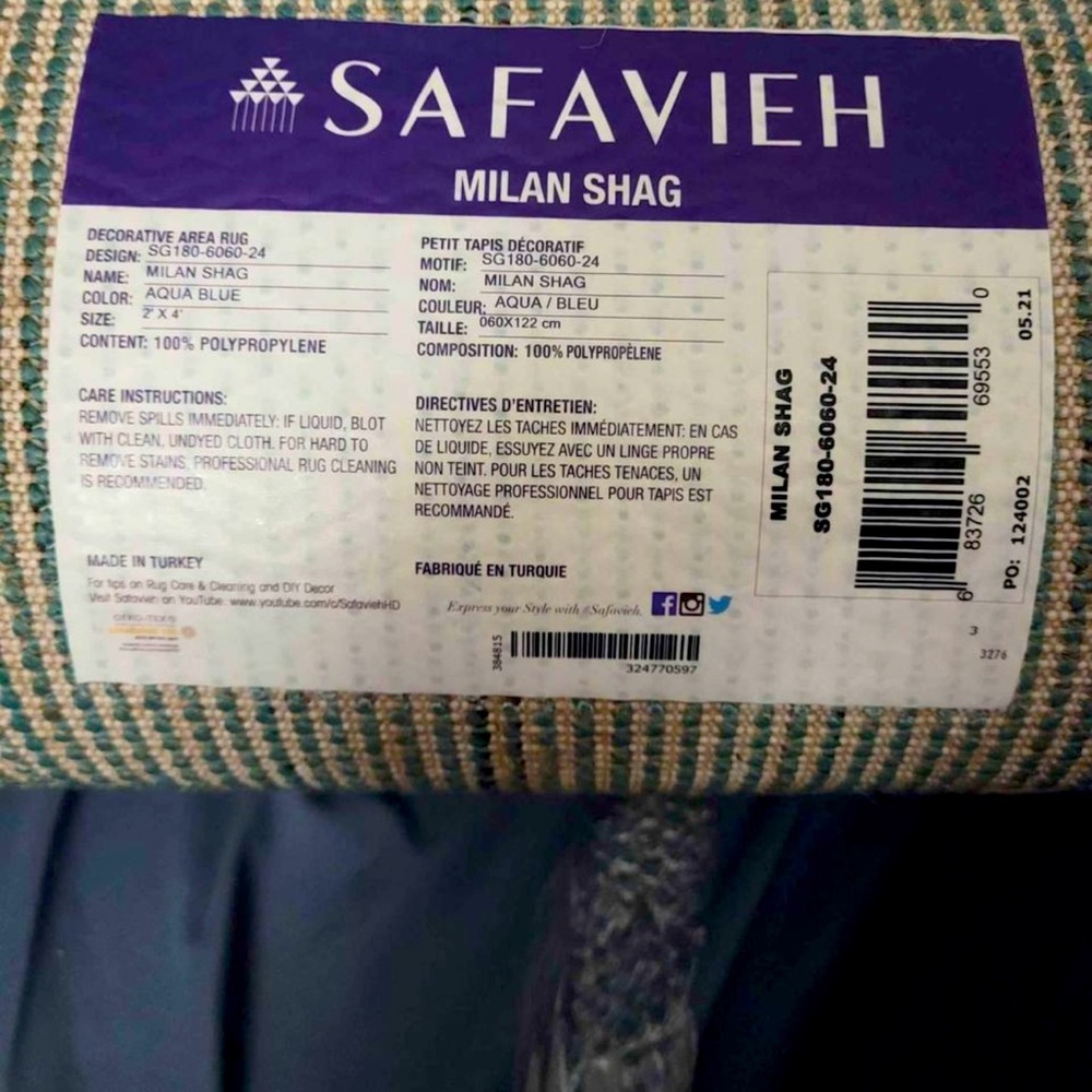 Safavieh Milan shag rug- Room Essentials